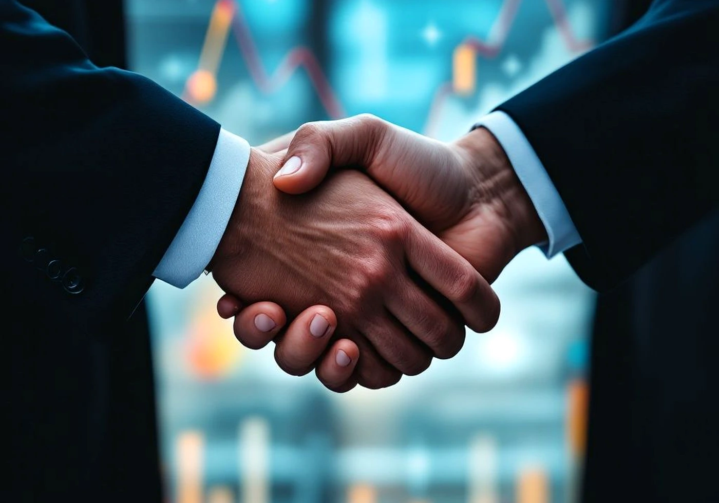 Professional handshake representing trust and responsible partnership