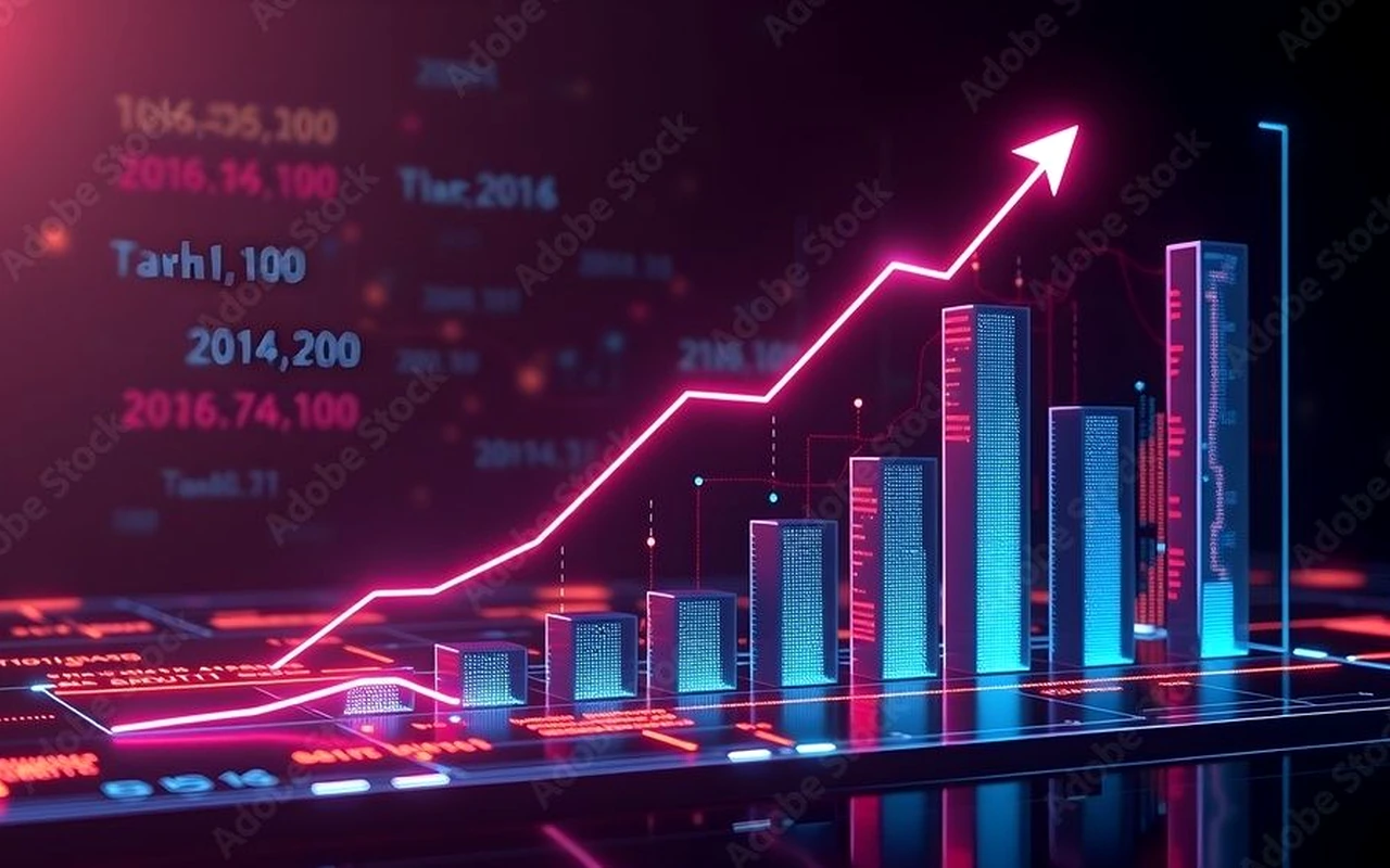Business growth and platform scaling visualization