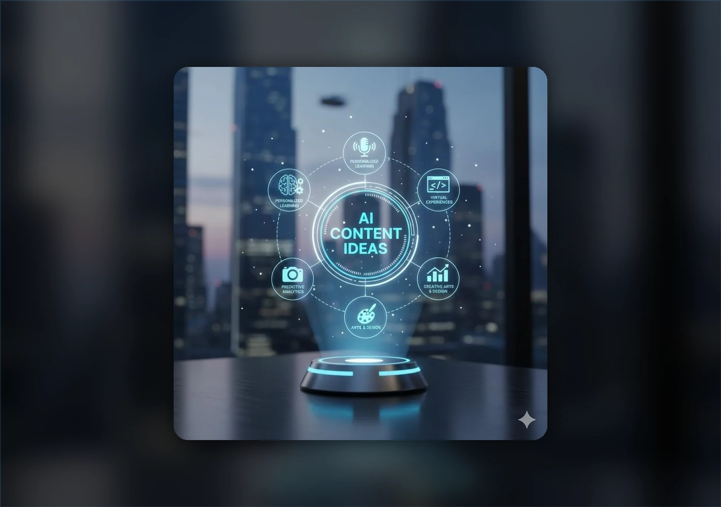 AI content generation ideas and intelligent creative automation