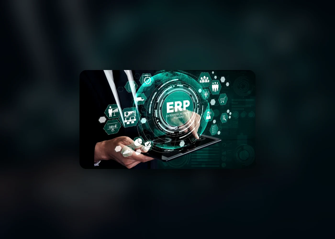 Integrated ERP and business management platform for connected operations