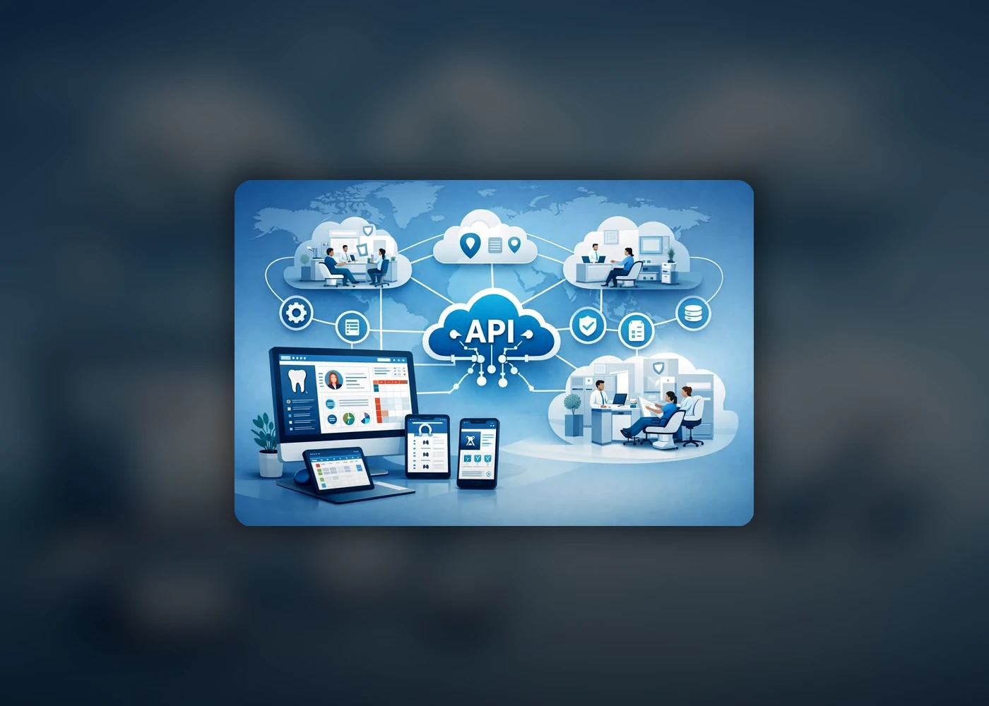 System and API integration connecting business applications