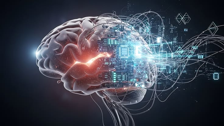Artificial intelligence and machine learning brain visualization