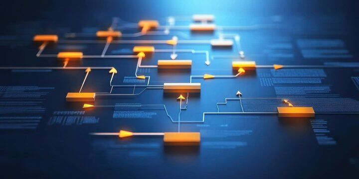 Workflow automation and integration diagram